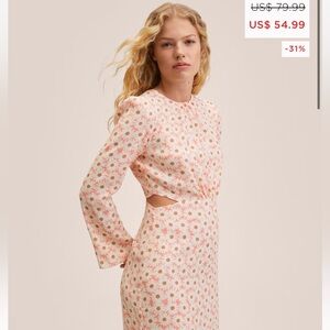 Mango dress size large